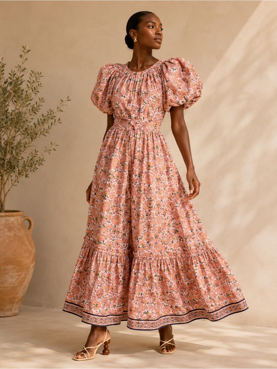 Cleobella Dresses & Skirts - Cleobella Karena Ankle Dress in the Asilah print NWT